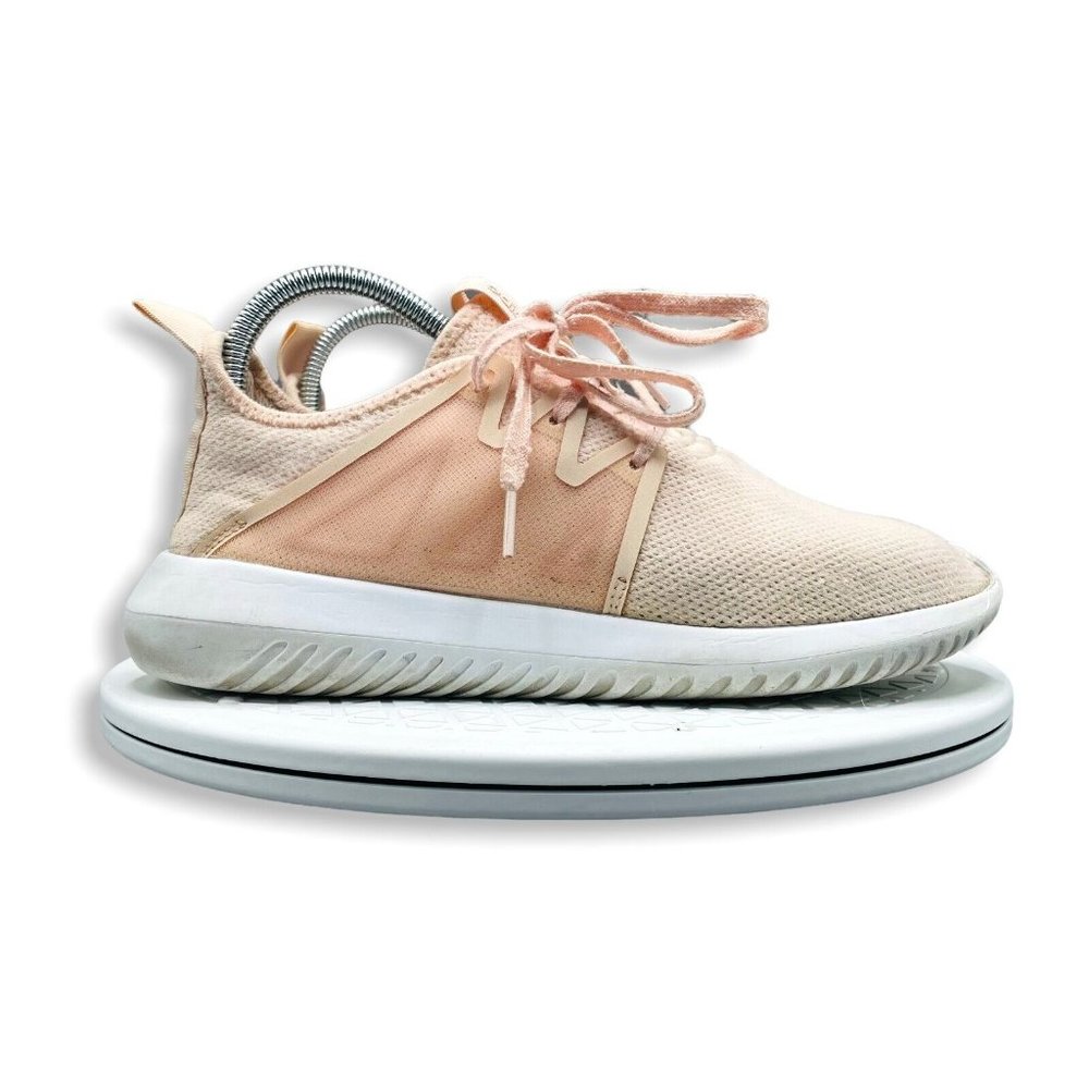 Adidas Running Shoes Women Peach Us 7.5 Athletic Fitness Sports Active Sneakers